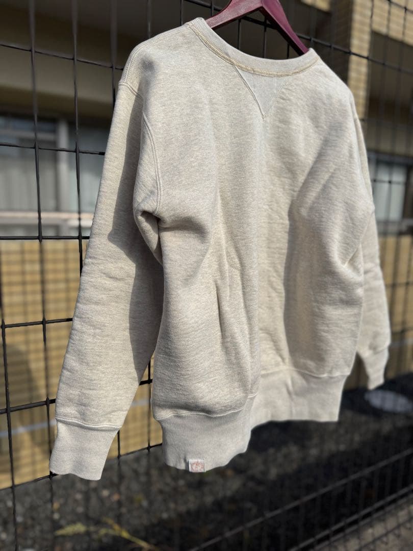 ボンクラ　両Vトレーナー オートミールサイズ36