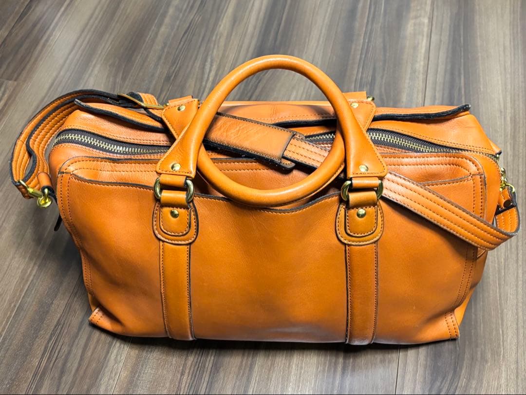 PORTER レザーボストンバッグ