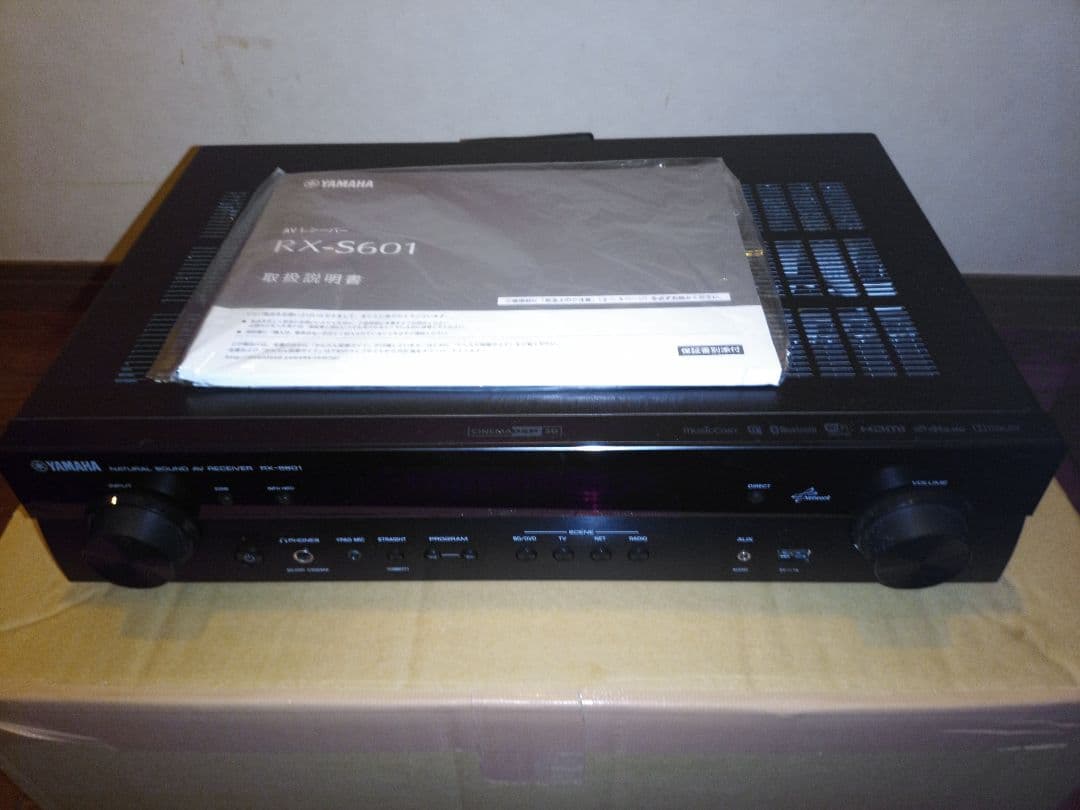 新品同様 ヤマハ RX-S601 5.1ch 4K60p ネットワークオーディオ