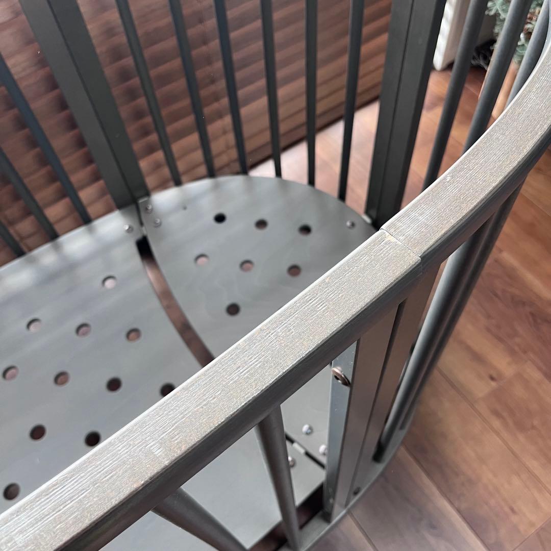 【売り切り】STOKKE スリーピー ヘイジーグレー　ベビーベッド　ねじ