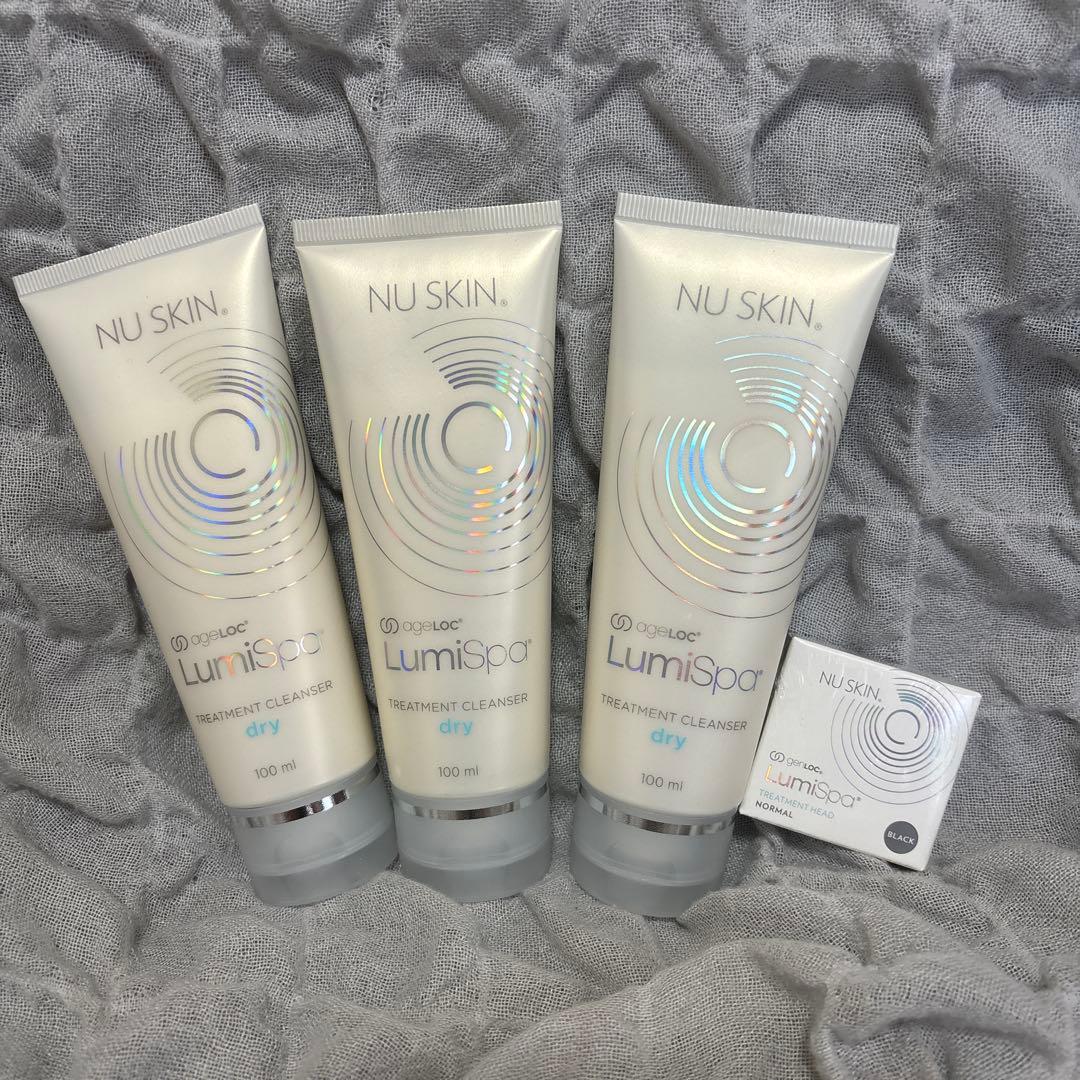 NU SKINルミスパクレンザー3本セット＆ヘッド1個