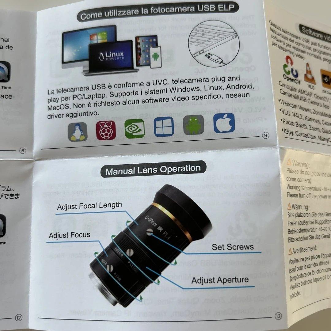 HDMI USBカメラ 4K webカメラ USB 10倍ズーム 5-50mm