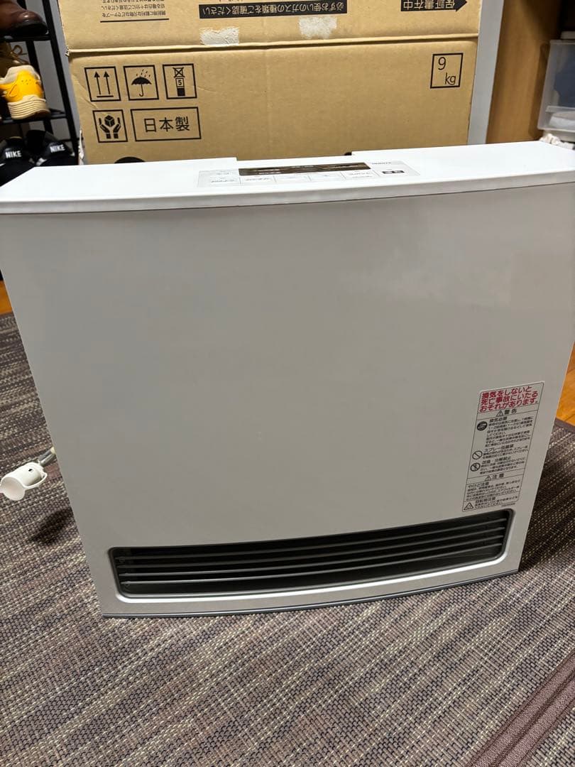 NORITZ ガスファンヒーター GFH-4006S-W5 ホワイト