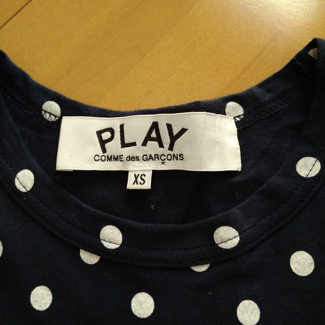PLAY COMME des GARCONS ドット柄長袖Tシャツ