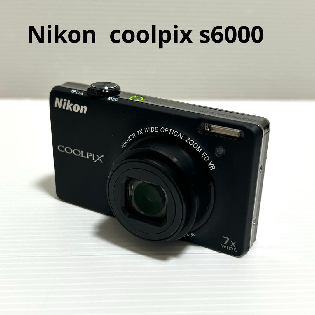 Nikon COOLPIX S6000 コンパクトデジタルカメラ 付属品あり