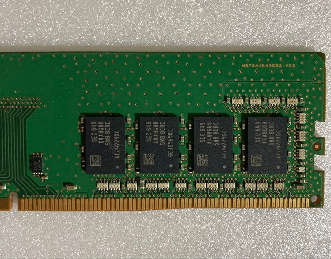 SAMSUNG デスクトップＰＣ用メモリー 8GB・DDR4 【4枚】