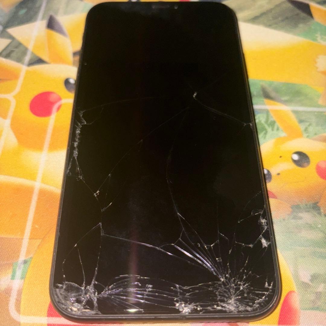 Apple iPhone XR 本体画面割れあり