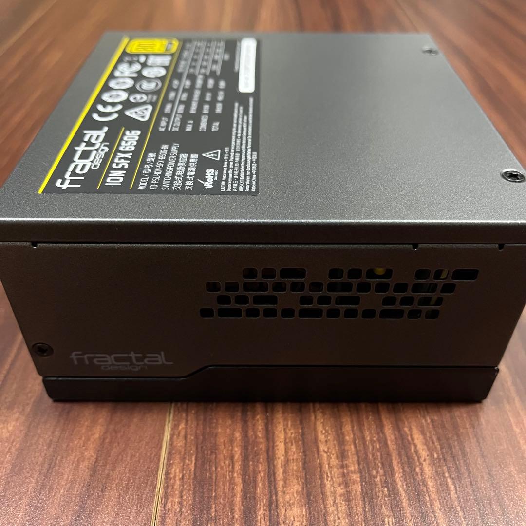 fractal design ION SFX 650G 電源ユニット