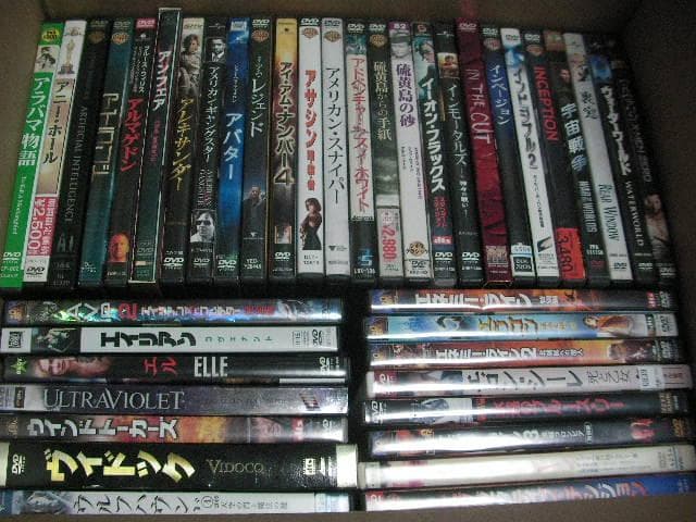 DVD まとめ売り　外国映画　240本セット　※商品説明を必ずお読みください