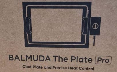 本日セール!! でスタイリッシュなデザインのBALMUDA Plate Pro