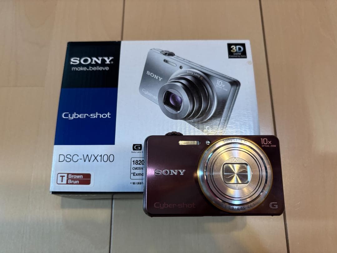 デジタルカメラ SONY Cyber-shot DSC-WX100(T)