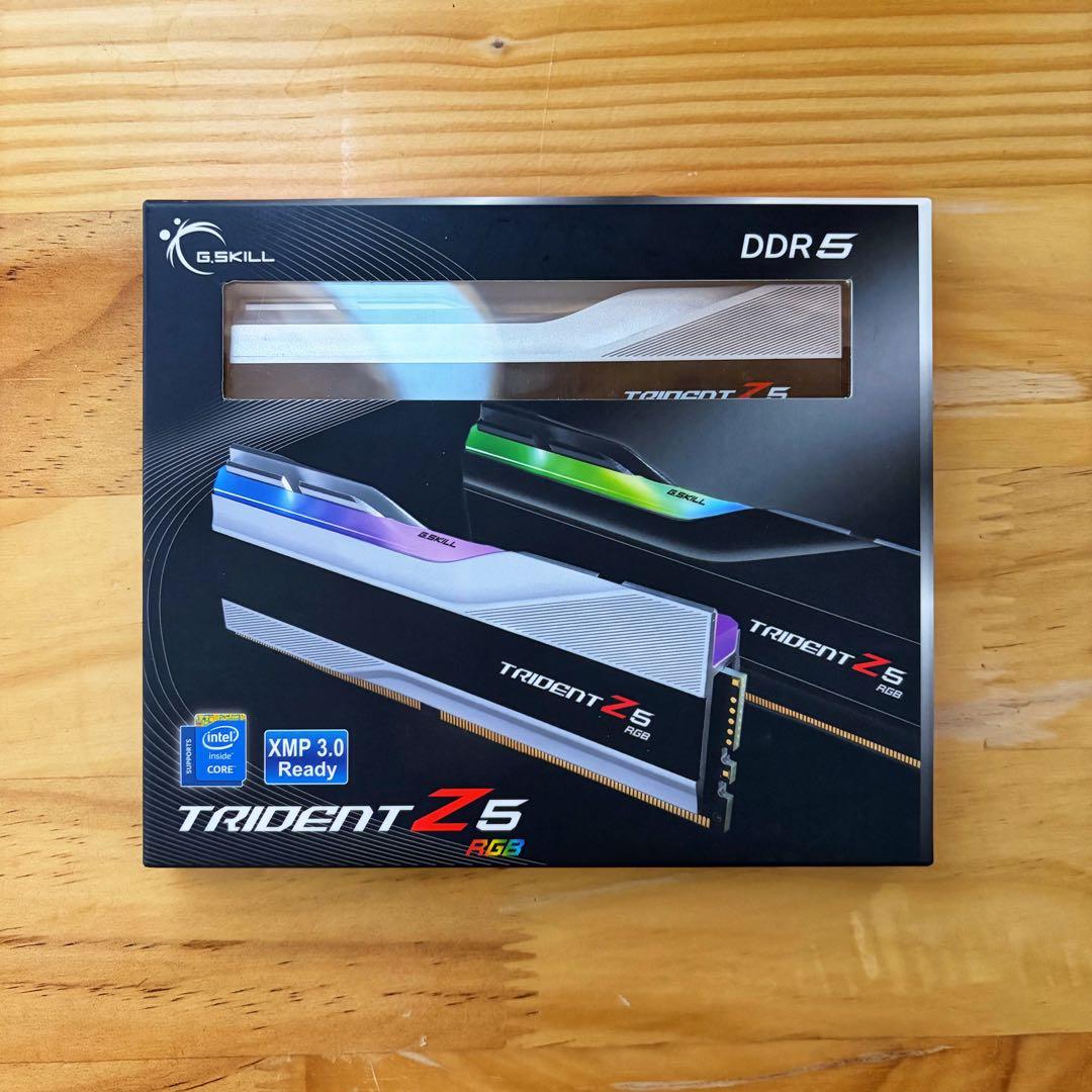 G.SKILL TRIDENT Z5 RGB DDR5 32GB(16GB×2)