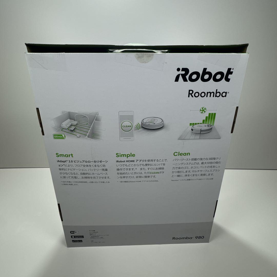 〚未使用品〛✦iRobot Roomba ルンバ 980 ロボット掃除機✦