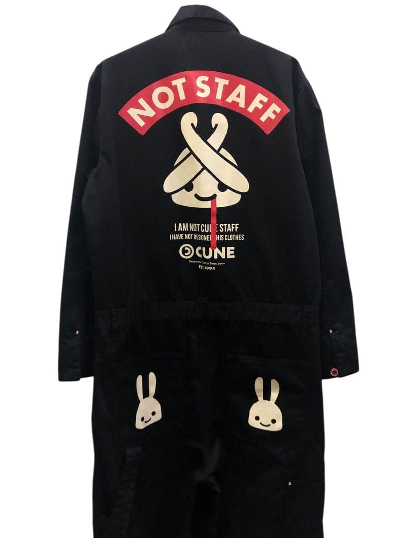 愛餓え男CUNEのスタッフじゃないつなぎ キューン うさぎ ウサギ