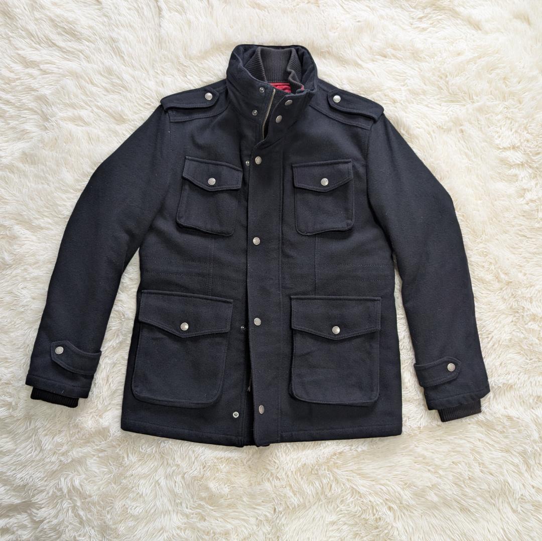 最終値下げ　BURBERRRY BLACK LABEL ミリタリージャケット L