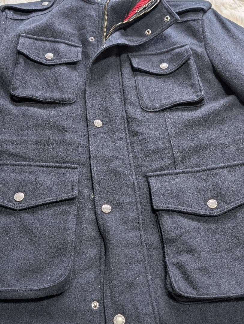 最終値下げ　BURBERRRY BLACK LABEL ミリタリージャケット L