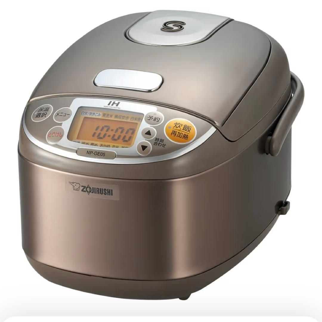 ZOJIRUSHI IH炊飯器 NP-GE05-XJ ブラウン