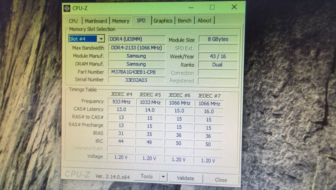 DDR4 8GBx4枚 32GB 動作確認済み ③