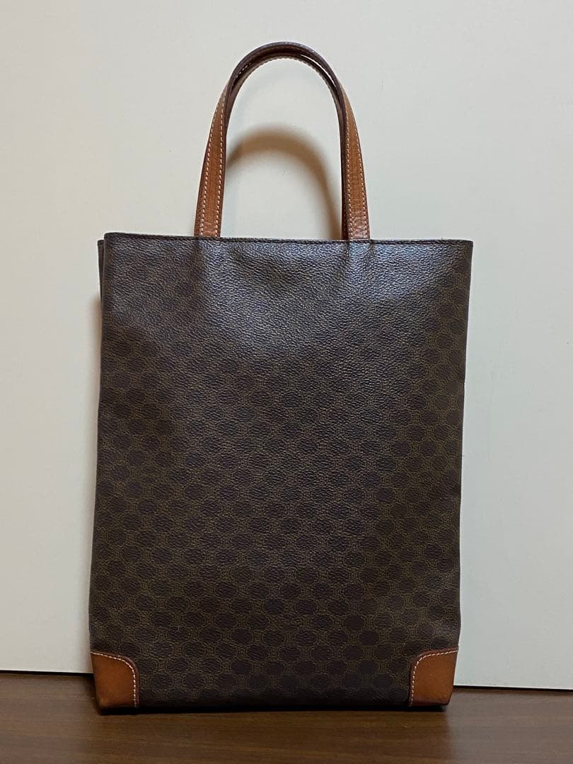 最終 セリーヌ ハンドバッグ マカダム M171 CELINE ミニトート