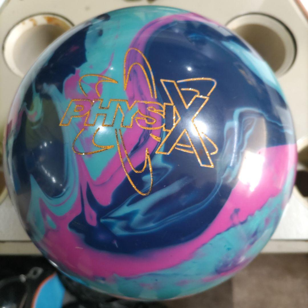 PHYSIX TOUR ボウリングボール マルチカラー　15ポンド