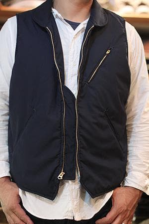 美品 POST O'ALLS E-Z CRUZ Vest M 中綿 15AW