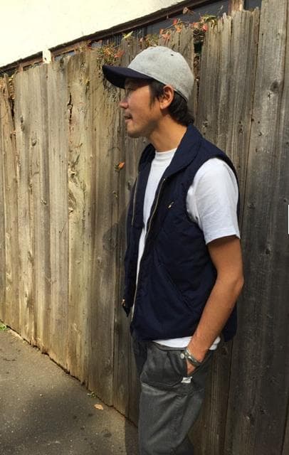 美品 POST O'ALLS E-Z CRUZ Vest M 中綿 15AW