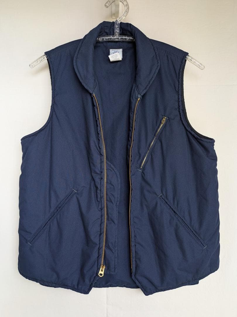 美品 POST O'ALLS E-Z CRUZ Vest M 中綿 15AW