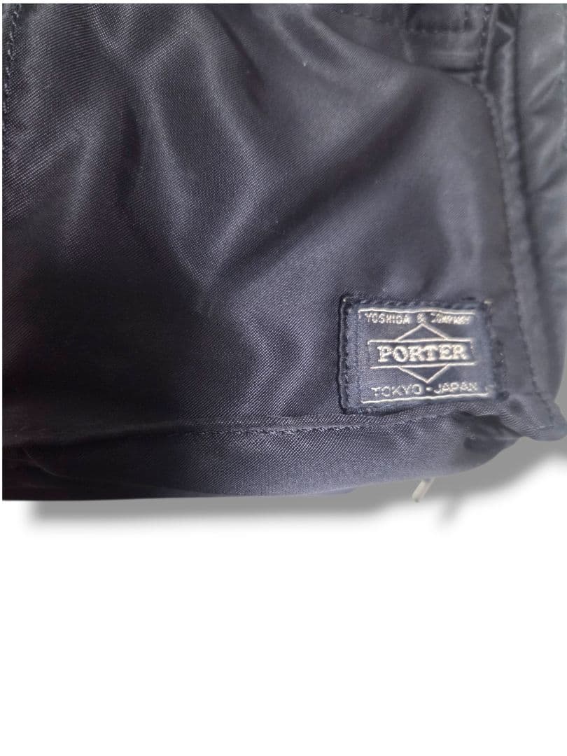 PORTER ブラック タンカー ショルダーバッグ