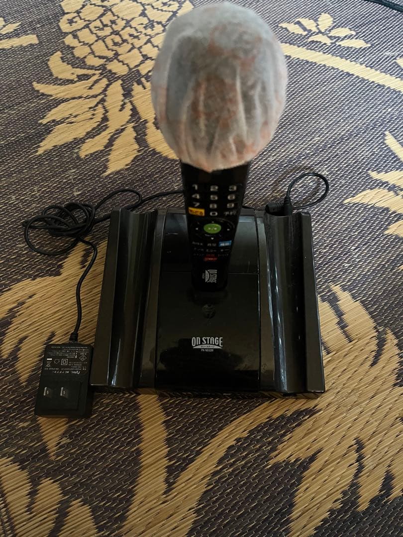 自宅でカラオケ　ON STAGE カラオケ機器 PK-NST25 曲チップ付き