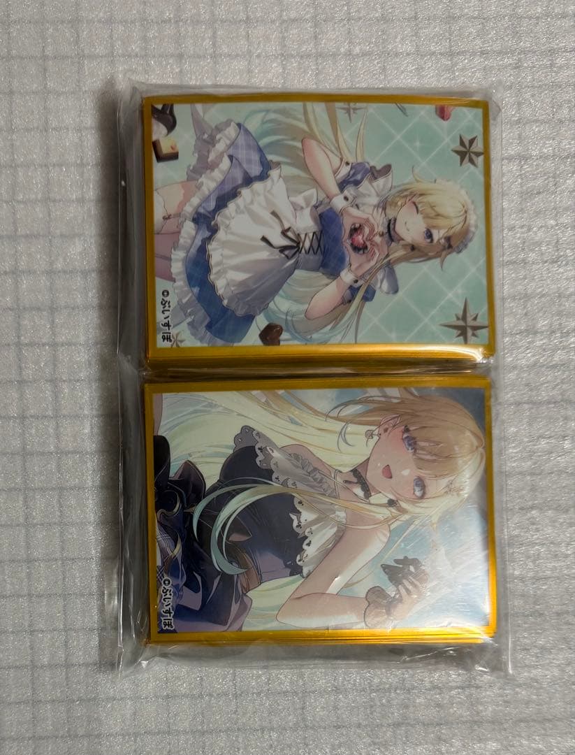 【未使用】C107　プレイマット　＆　スリーブ　遠坂あさぎ　藍沢エマ