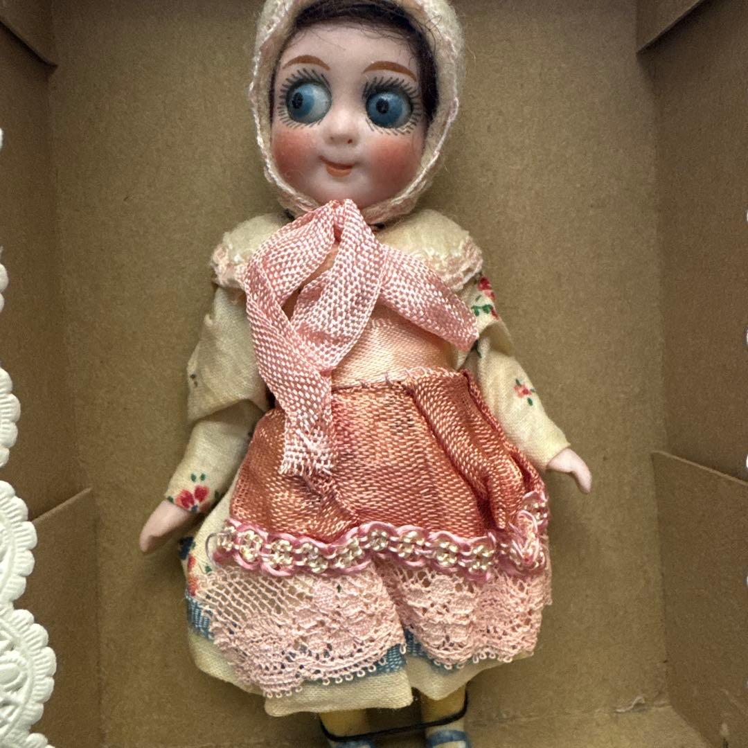 cornさん専用グーグリーアイアンティークビスクドール美品