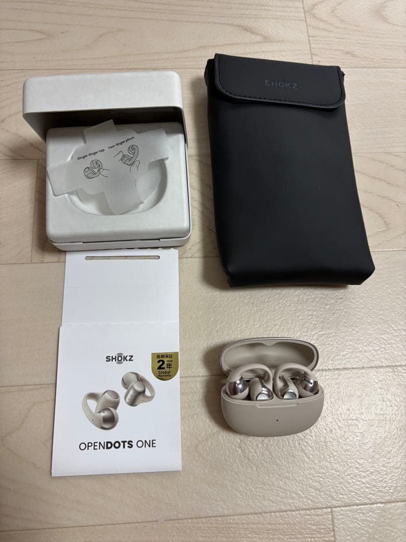 SHOKZ OPEN DOTS ONE 限定ポーチ付き　2年保証付