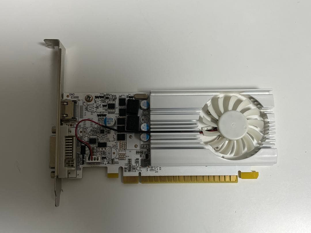 グラフィックボード・グラボ・ビデオカード GT 1030 EX OC White 2GB GDDR5
