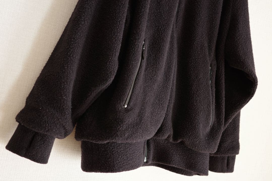 【美品】COMOLI 22AW ウールフリース セットアップ ダークネイビー 1