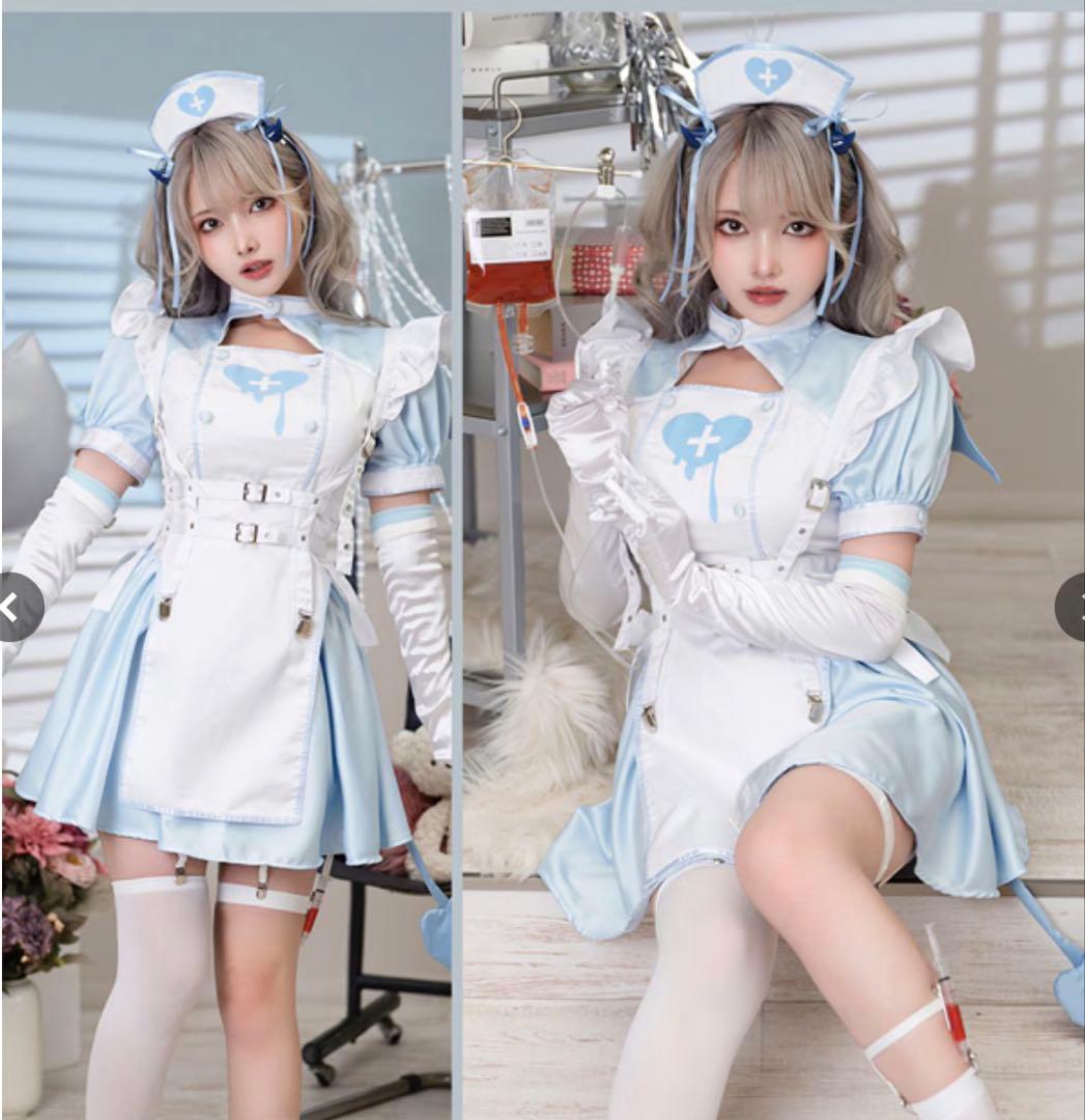 【9点セット】Malymoon マリームーン デビルハーネスナース ブルー