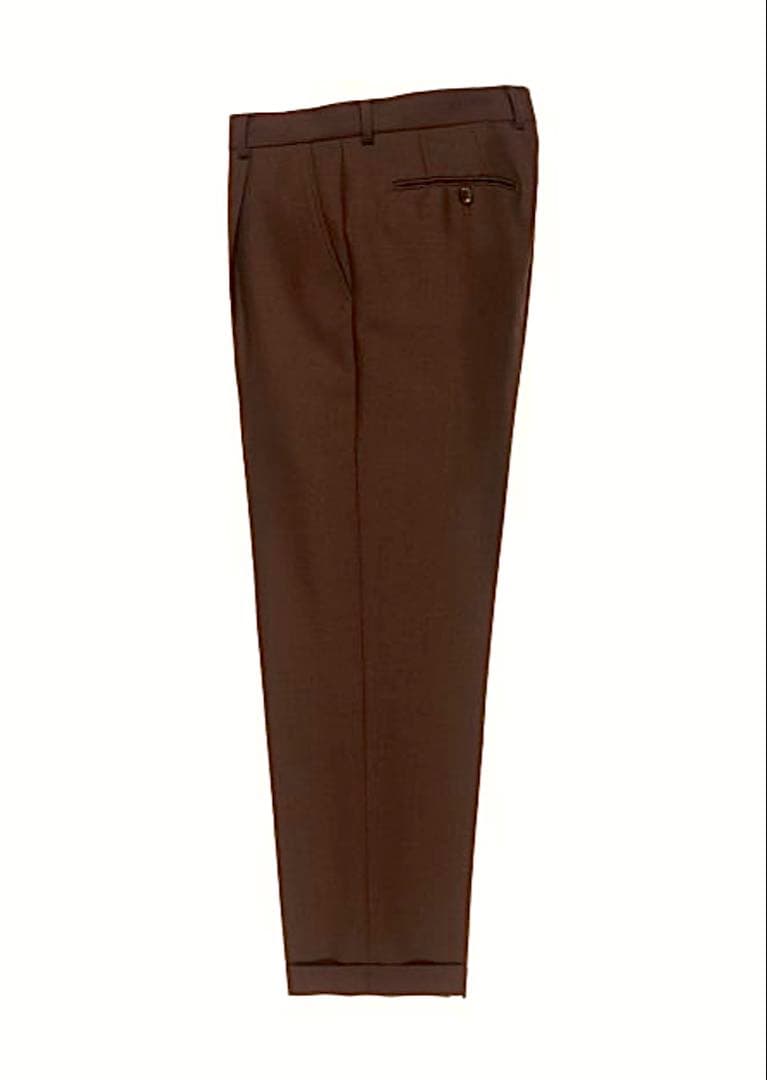 ワコマリア PLEATED TROUSERS (TYPE-2) D-BROWN