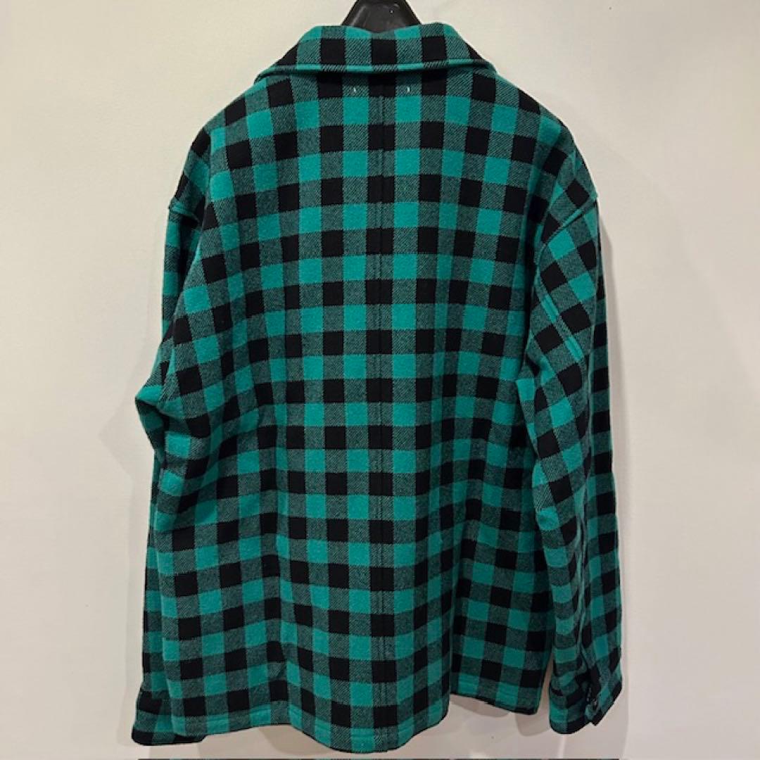 ジャケット・アウター cantate 48 Buffalo Check Overshirt