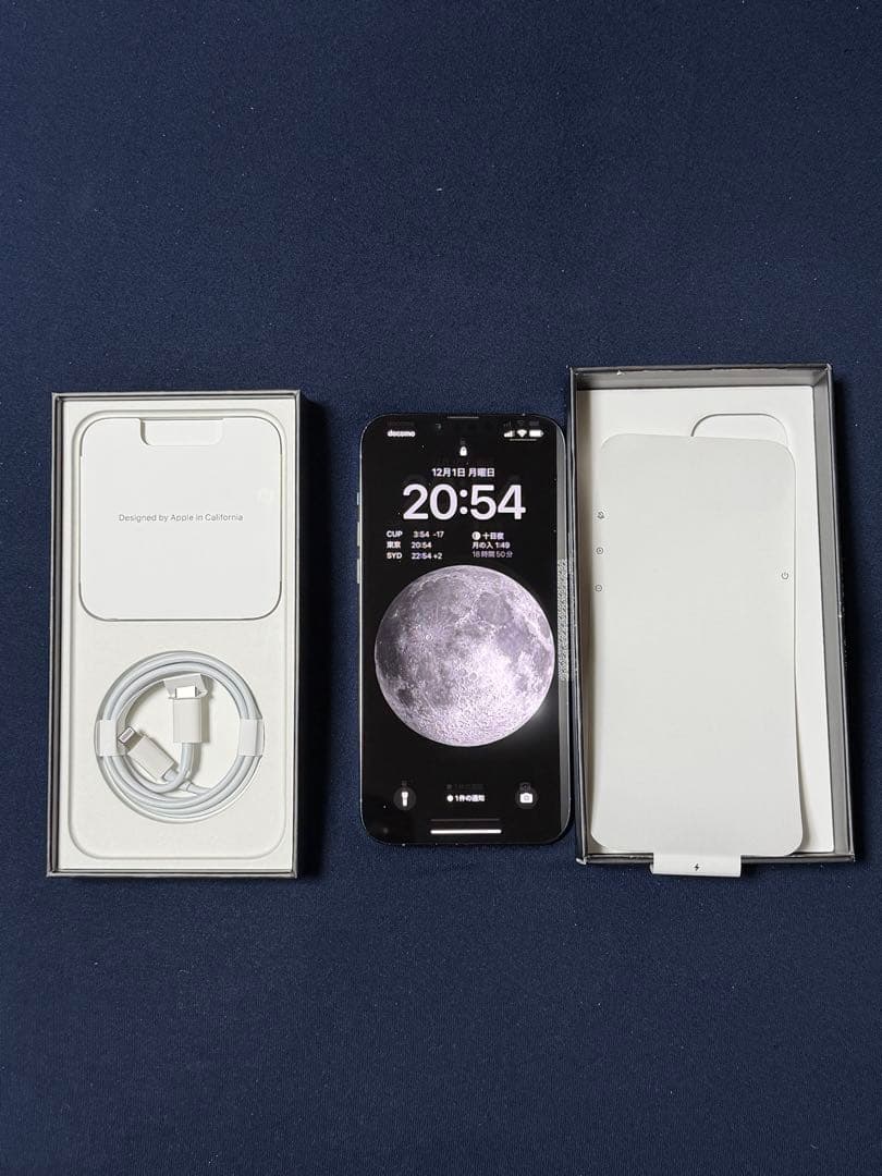 iPhone13Pro max デュアルSIM. Simフリーバッテリー100%