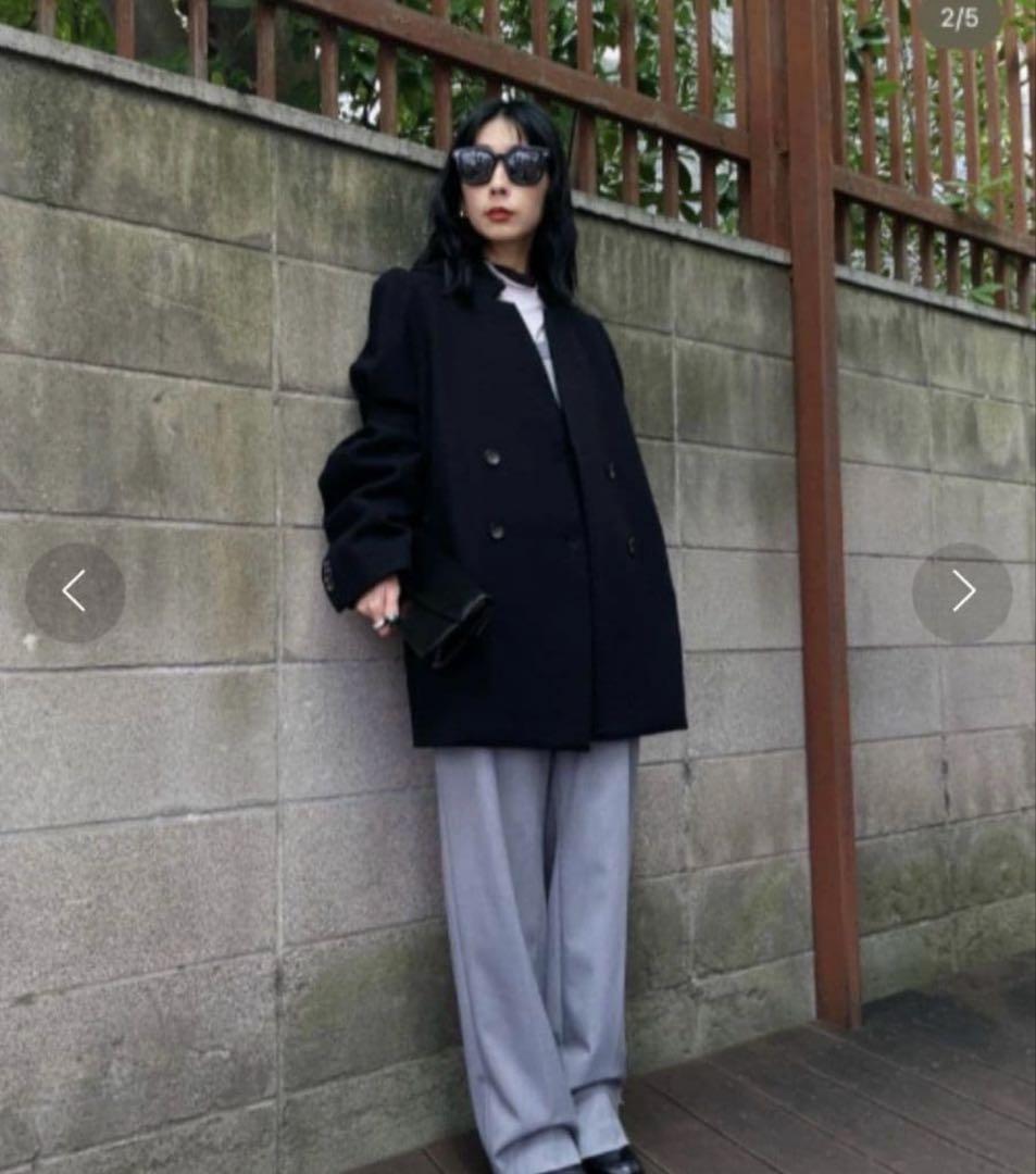 Ameri　PUFF SLEEVE WOOL JACKET