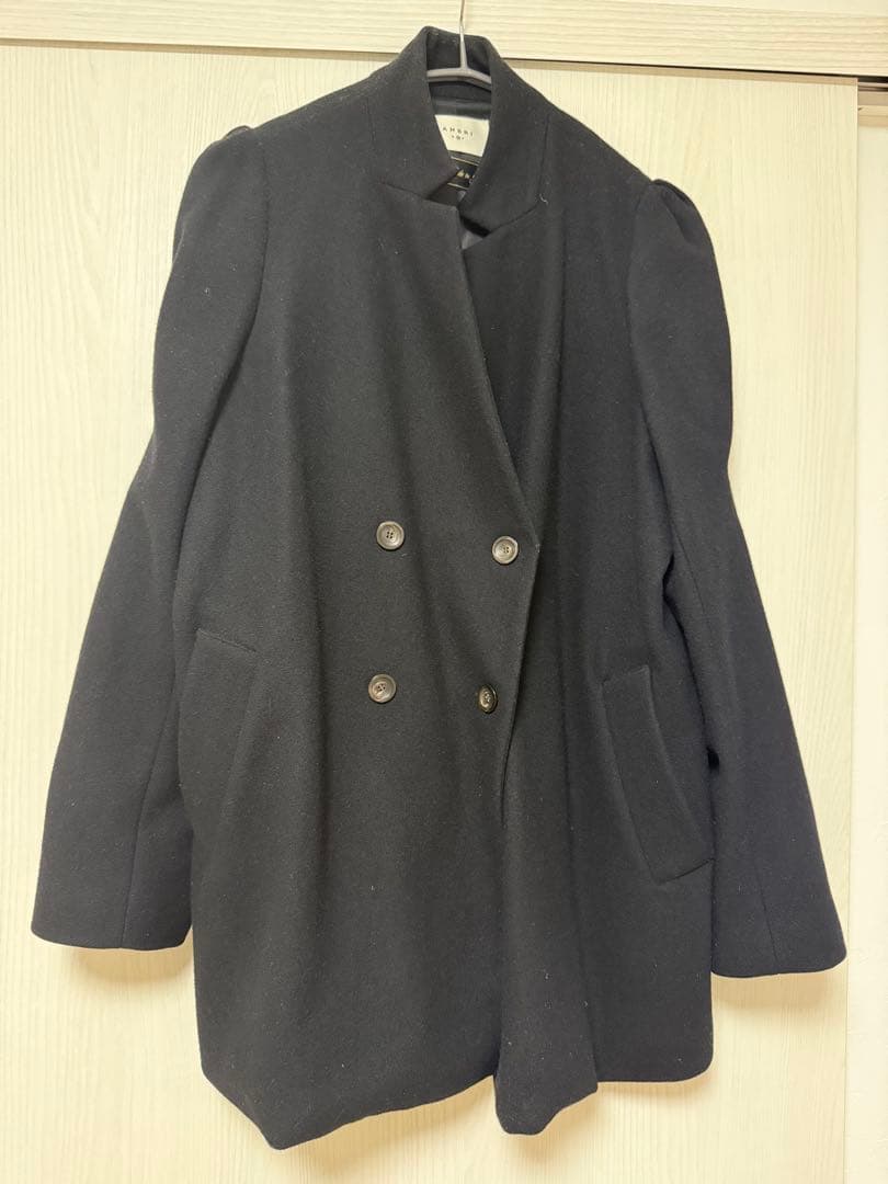 Ameri　PUFF SLEEVE WOOL JACKET