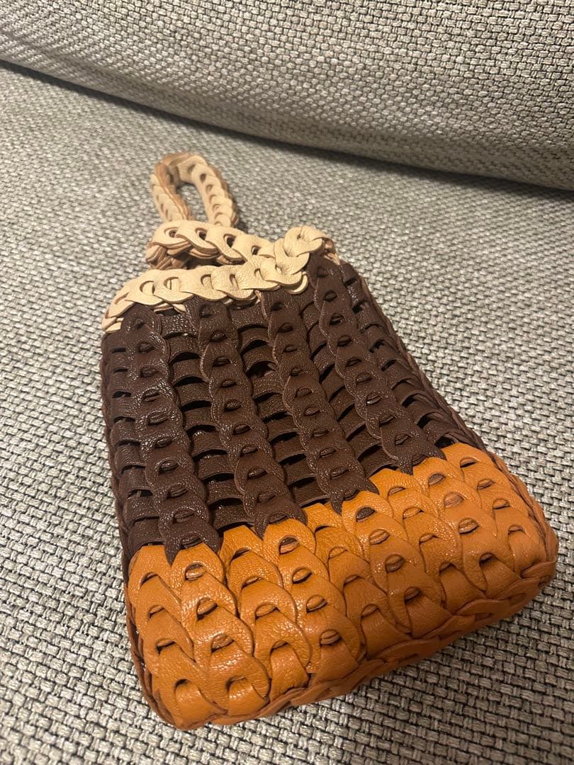 イルミーチョ‼️BOHO⭐️限定‼️巾着‼️バイカラー‼️美品⭐️