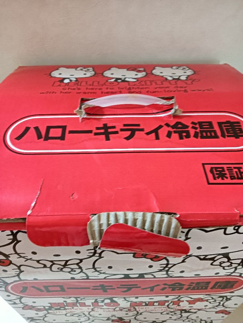【美品】激レア　キティちゃん冷温庫　2007年　サンリオ ハローキティ　47cm