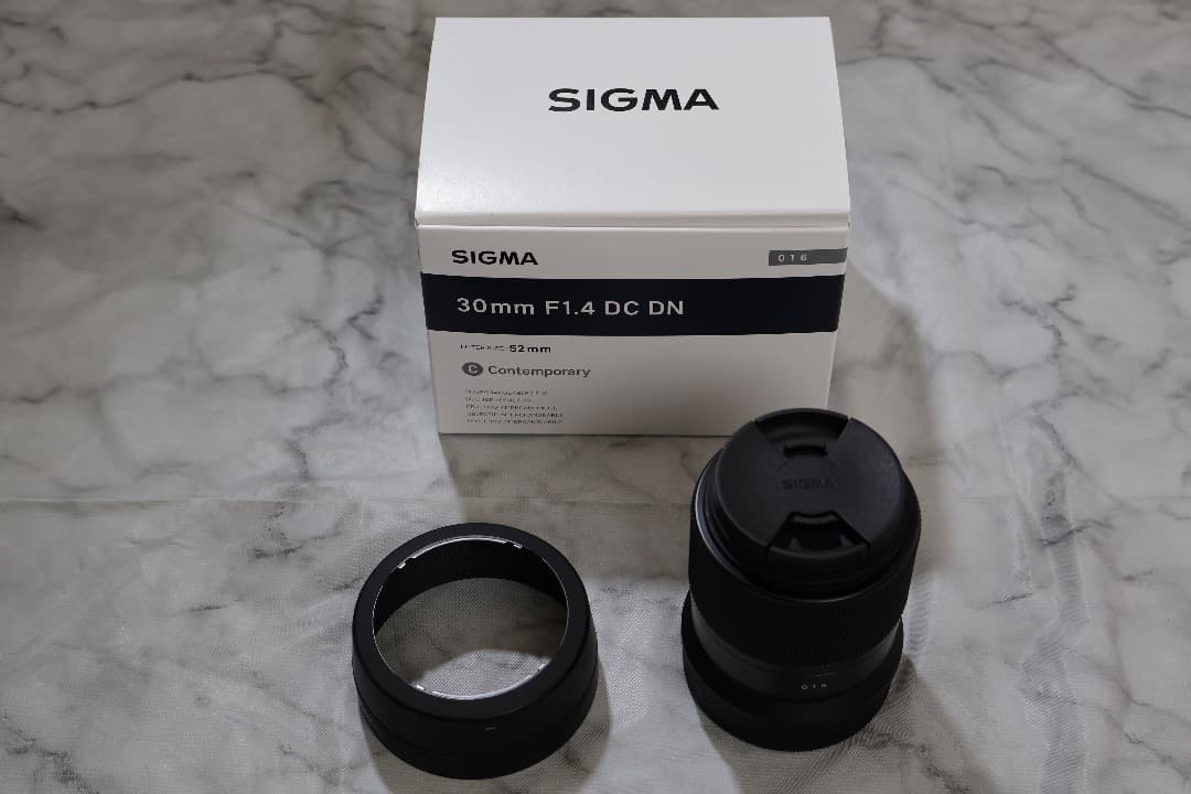 SIGMA 30mm F1.4 DC DN canon RFマウント