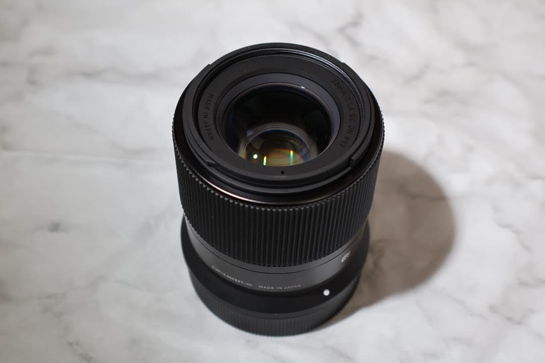 SIGMA 30mm F1.4 DC DN canon RFマウント