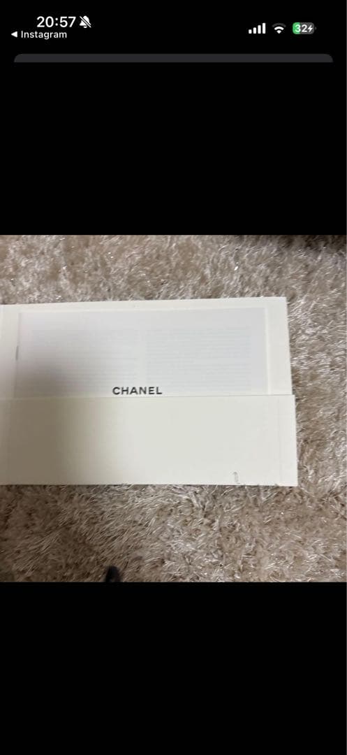 さ*り様 CHANEL 黒 レザー ショルダーバッグ