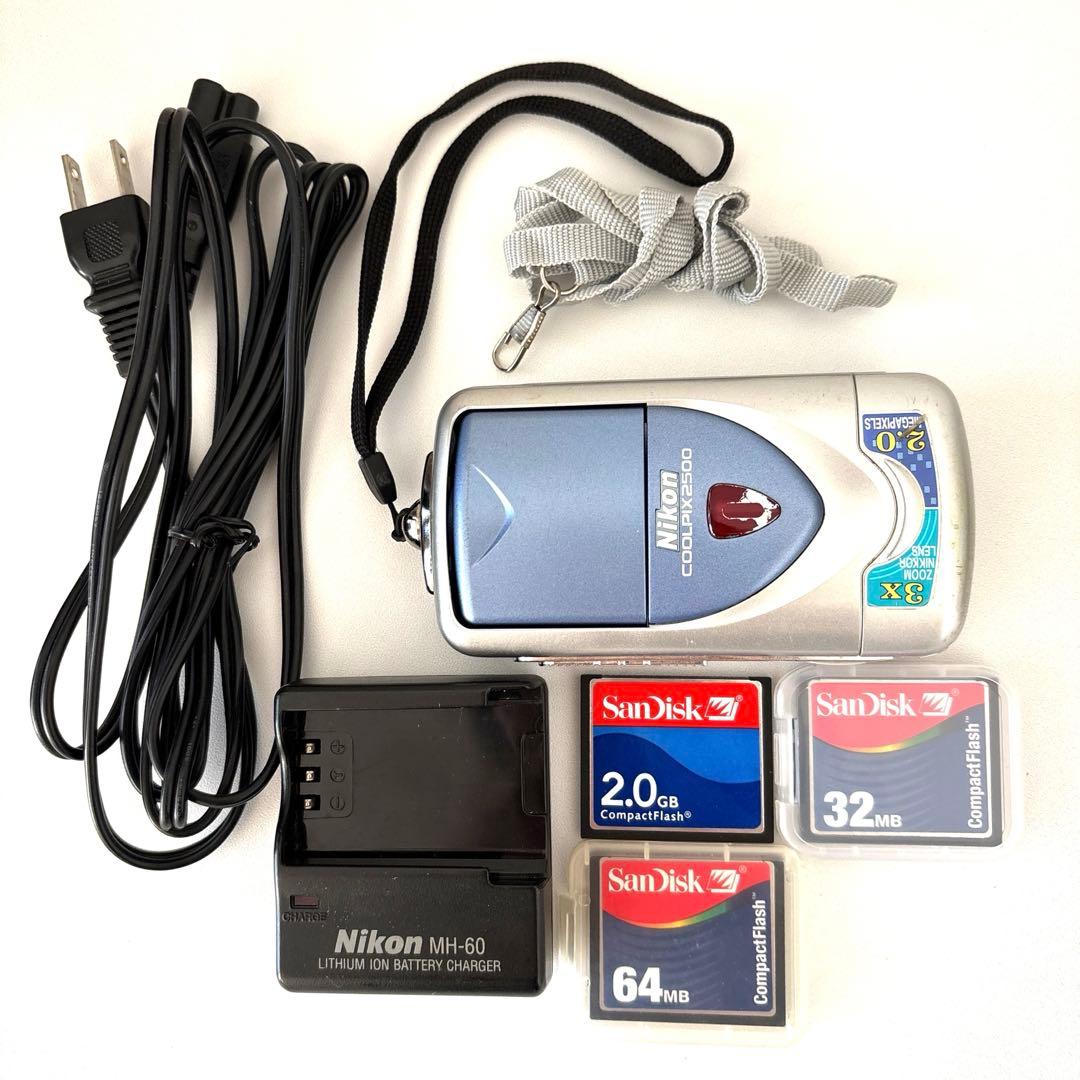 NIKON COOLPIX 2500 デジタルカメラ クールピクス2500