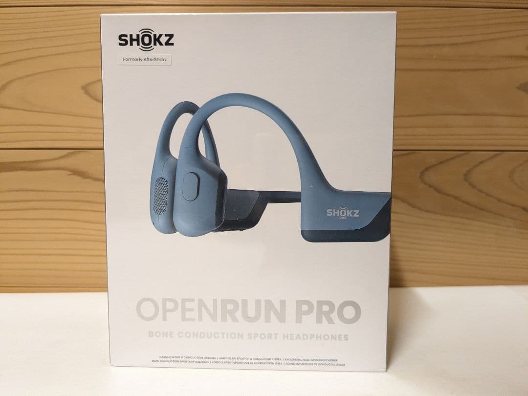 【未開封】 Shokz (ショックス) OpenRun Pro 骨伝導イヤホン