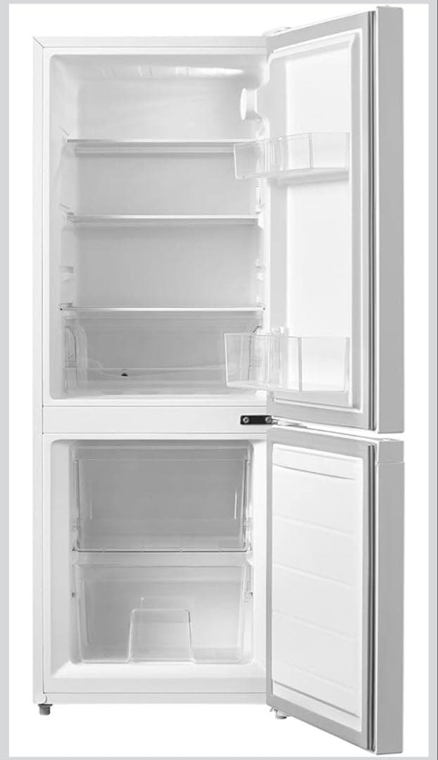 冷蔵庫 136L 幅47cm スリム 省スペース 大容量 耐熱天板 静音