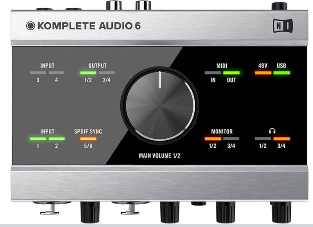 KOMPLETE AUDIO 6 オーディオインターフェイス