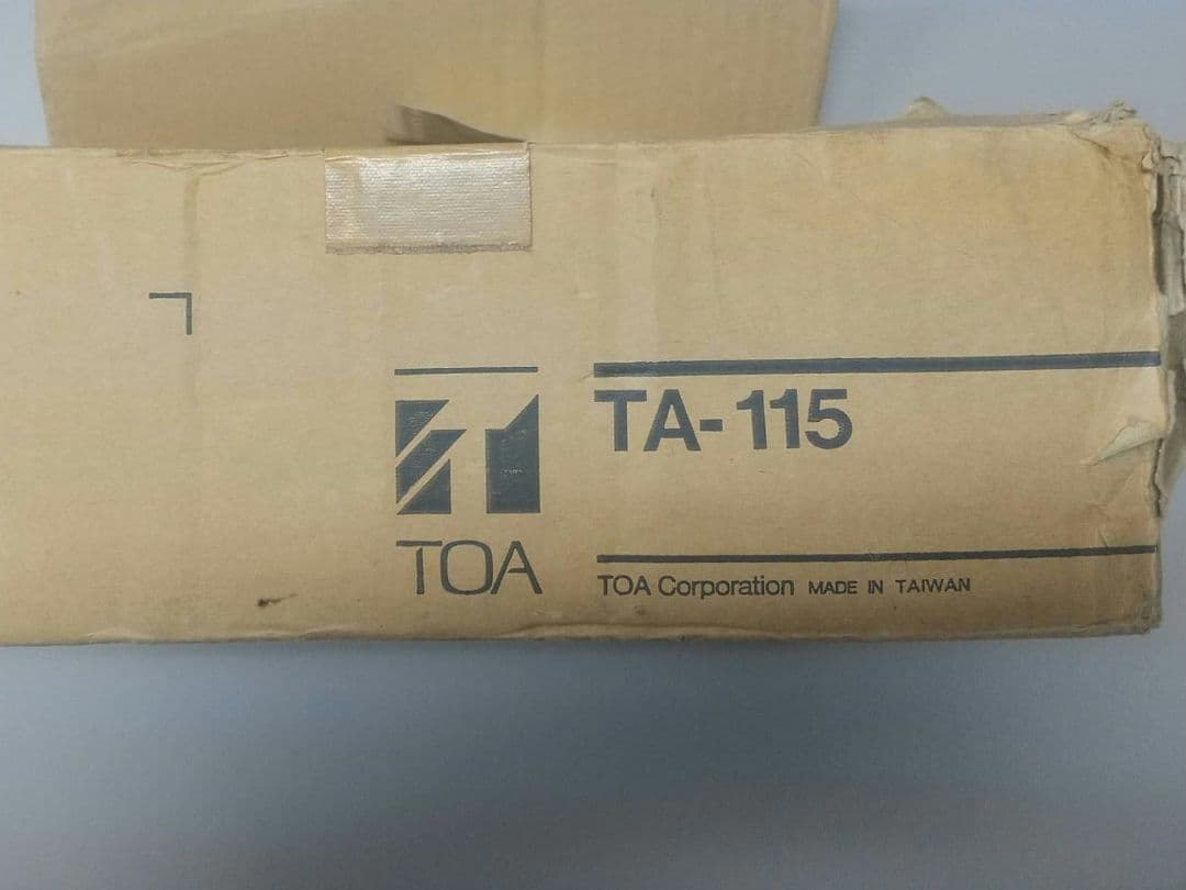 TOA製 TA-115 15W簡易型アンプ 本体